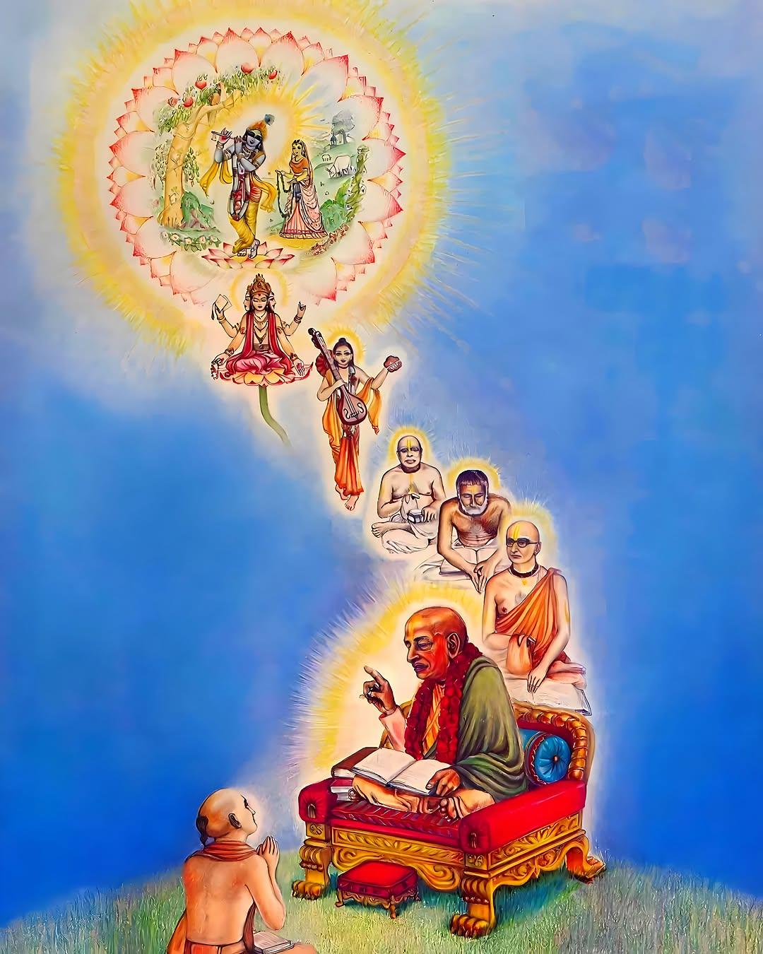 ভগবানকে জানতে হবে পরম্পরার মাধ্যমে